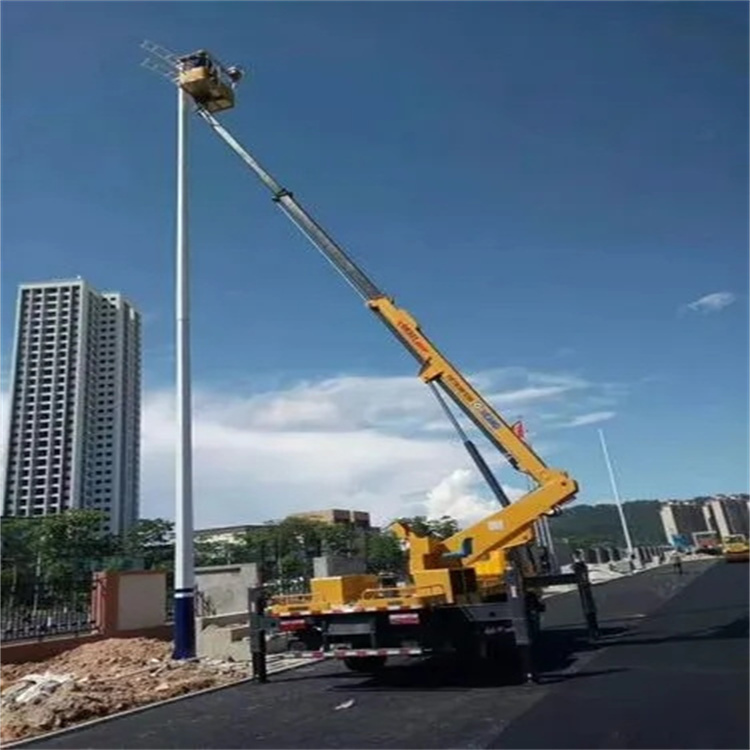 潍坊维修路灯的曲臂升降车出租