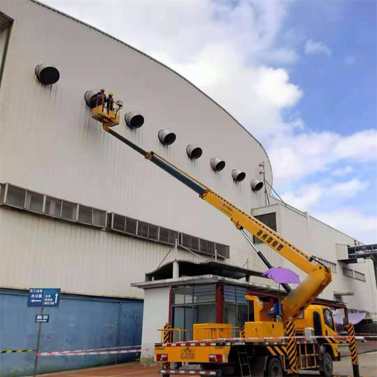 潍坊高空作业车出租服务：专业广告牌安装解决方案